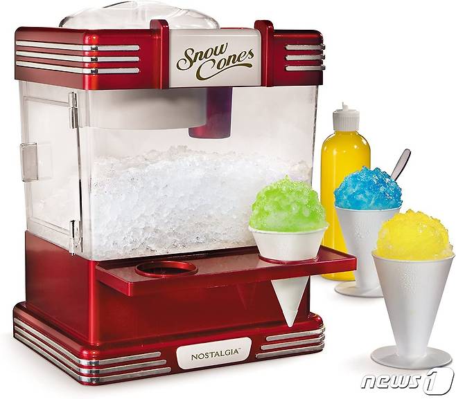 안드로이드12의 코드명인 '스노콘'(Snow cone)은 일종의 '시럽을 뿌린 빙수'다. (노스탤지어 제공) © 뉴스1