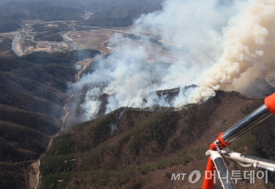 산불 자료사진./사진제공=산림청 국립산림과학원