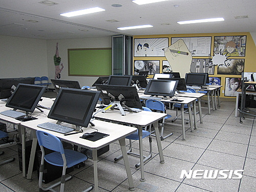 [청주=뉴시스]충북학생교육문화원 웹툰창작체험관. (사진=뉴시스 DB) photo@newsis.com