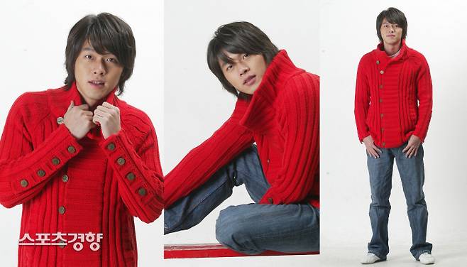 2006년 영화 ‘백만장자의 첫사랑’ 주연으로 나선 현빈이 본사와 인터뷰를 위해 사진 촬영에 임하고 있다. 사진 경향신문 DB