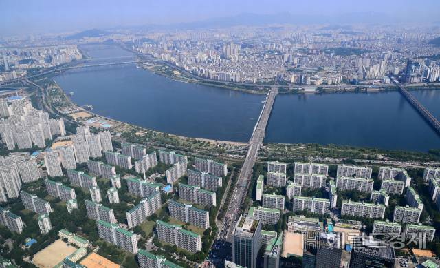 서울 강남의 아파트 단지 모습 [헤럴드경제DB]