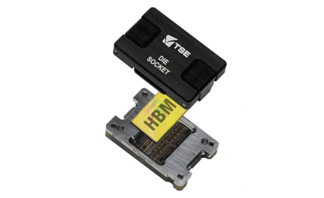 티에스이의 HBM 테스트용 다이캐리어소켓. (사진=티에스이)