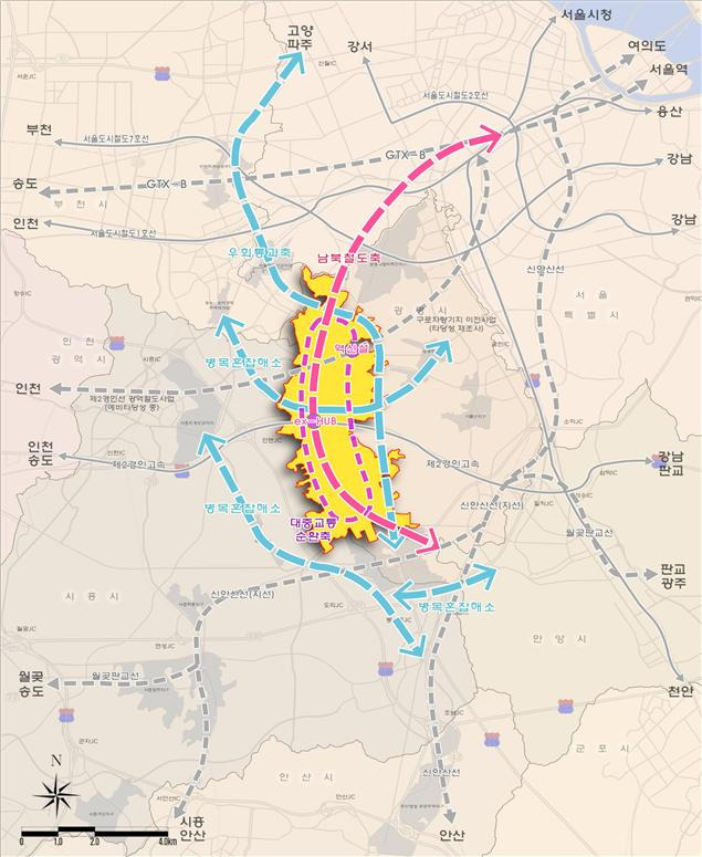 광명·시흥 지구 교통대책안 [국토교통부 제공]