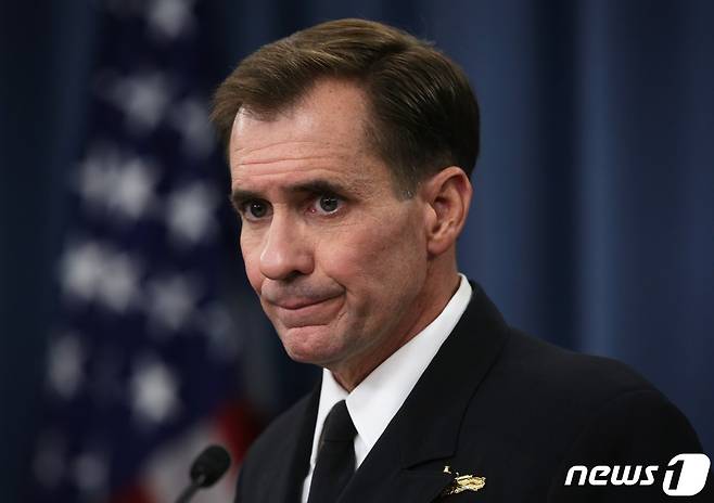 존 커비 미국 국방부 대변인 <자료사진> © AFP=뉴스1