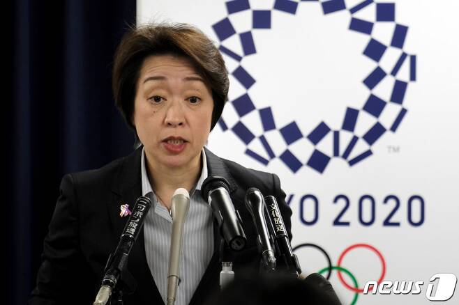 하시모토 세이코 일본 도쿄올림픽 조직위원장. © AFP=뉴스1 © News1 우동명 기자