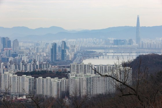 서울 시내 아파트의 모습.  연합뉴스