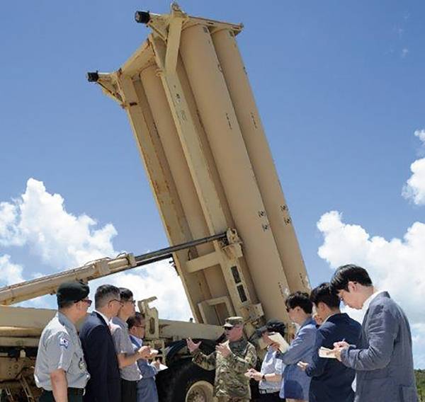 한국 언론에 공개된 사드 포대./사진=미군