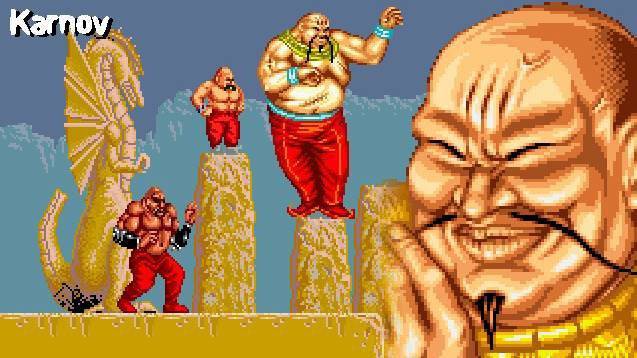 (데이터이스트의 주 캐릭터.. 대머리 뚱땡이 '카르노브')