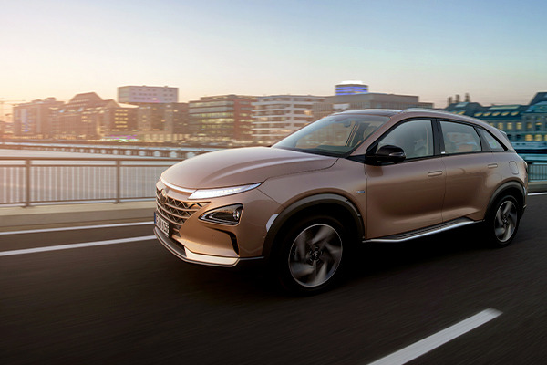 Hyundai Motor"s Nexo. [Photo by Hyundai Motor Co.]