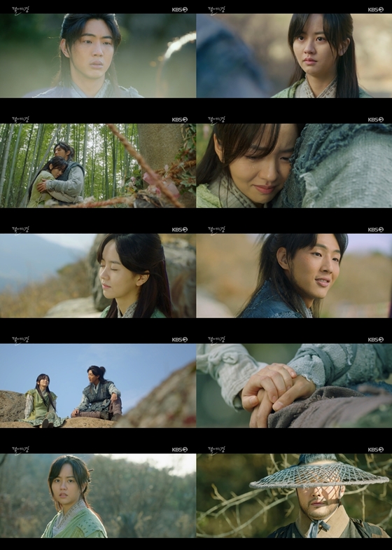 KBS 2TV 월화드라마 '달이 뜨는 강'에서 김소현, 지수의 로맨스가 본격적으로 시작됐다./사진제공=빅토리콘텐츠