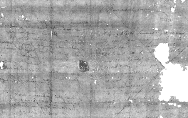 가상 펼침 기법을 활용해 접힌 편지를 전혀 건드리지 않고 재현하는 데 성공했다.