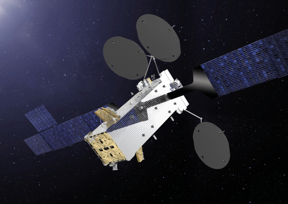 An image of a satellite to be manufactured by Thales Alenia Space. [THALES ALENIA SPACE]