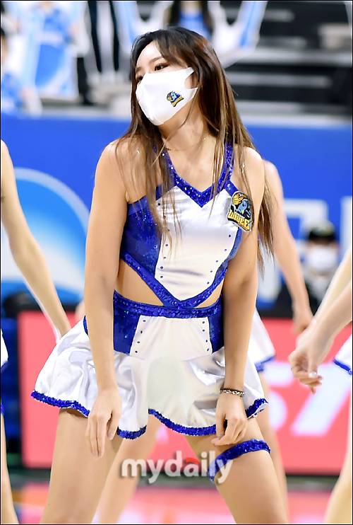 ▲ 치어리더 박소진 '최대한 섹시하게'