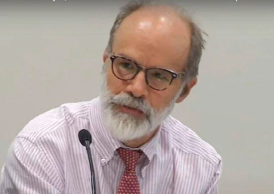 마크 램지어 미국 하버드대 로스쿨 교수.(사진=Harvard Law School 유튜브 갈무리)