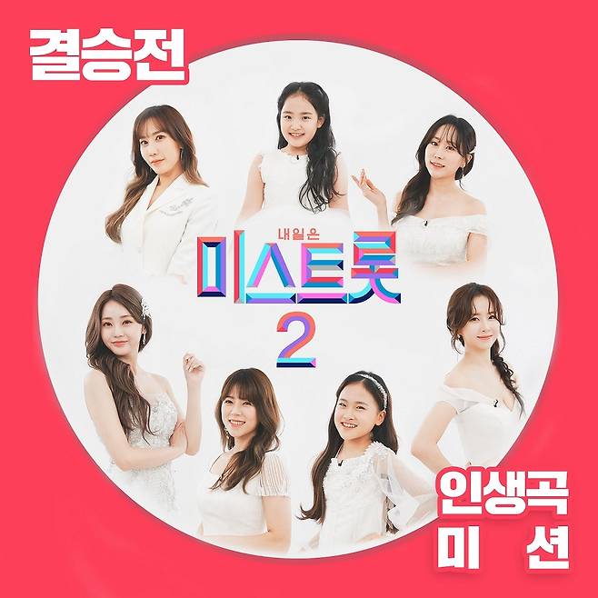 '미스트롯2' 결승전 인생곡 미션 음원 앨범 커버 [쇼플레이 제공. 재판매 및 DB 금지]