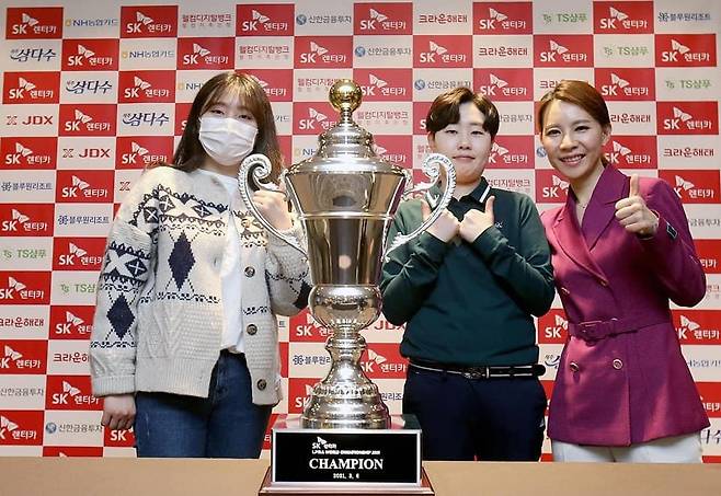 왼쪽부터 강지은과 김세연, TAS 강태경 대표. [사진 김세연]