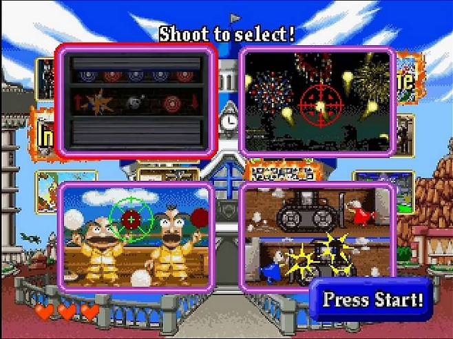 (다양한 미션이 준비되어 있다)