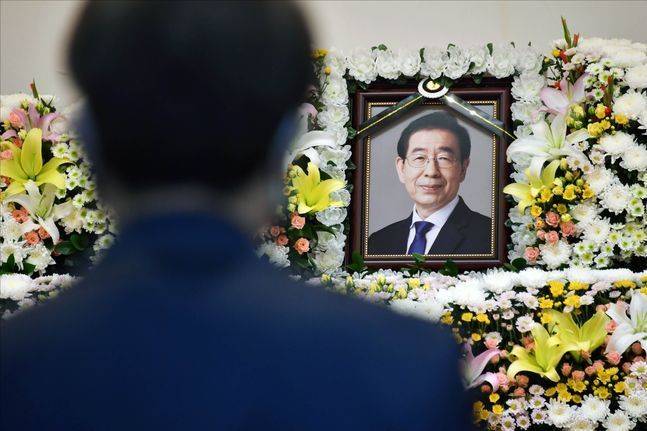 고 박원순 서울시장의 빈소ⓒ서울시