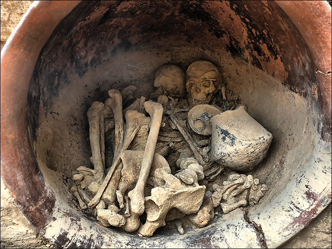 스페인 남동부서 4000년 전 ‘왕관 쓴’ 여성 유골 발견