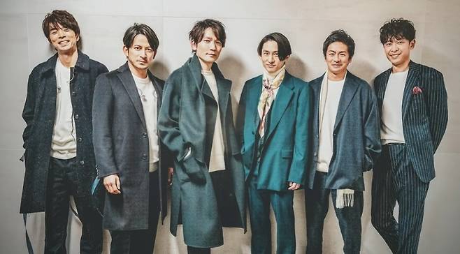 ▲ V6. 출처| 쟈니스 공식 유튜브 캡처