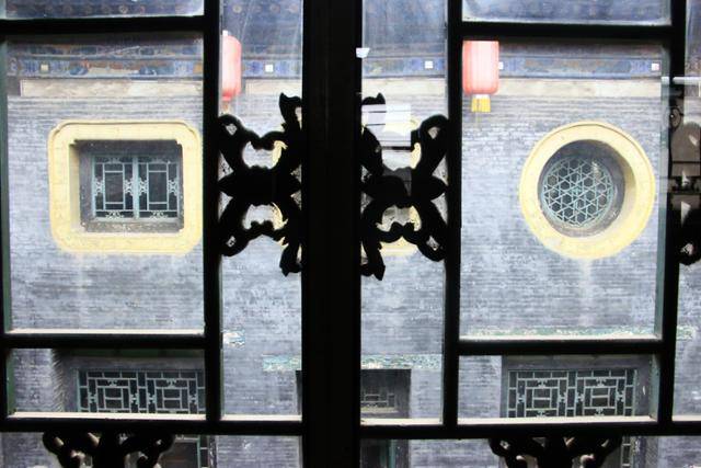 타이구 쿵샹시고거. 쿵의 둘째 딸 거처의 창문. ⓒ최종명