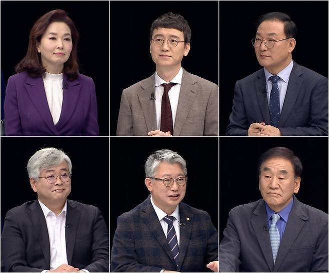 '강적들'에 이재오 건국대 석좌교수, 김민전 경희대 교수가 출연해 윤석열 前 검찰총장의 사퇴에 대한 정치권의 관심을 짚어본다. [사진=TV조선 ]