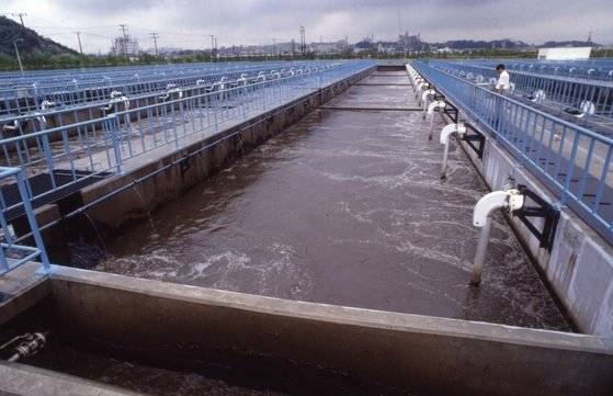 대전 하수처리장. 중앙포토