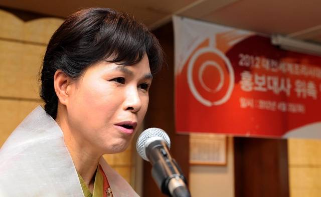 국내 김치 소믈리에 1호 양향자 세계음식문화연구원 이사장. 뉴시스