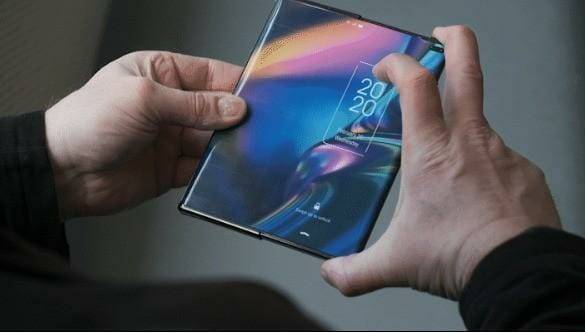 오포의 스트레처블 스마트폰 컨셉폰 이미지 (사진=중관춘짜이셴)