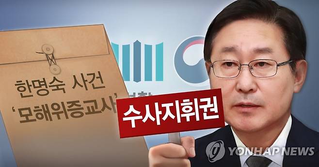 박범계 법무부장관 '한명숙 사건 의혹' 수사지휘권 발동 (PG) [홍소영 제작] 사진합성·일러스트