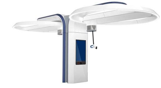 대영채비 & 대영코어텍 컨소시엄이 지역활력프로젝트 사업지원을 받아 개발한 교통약자 사용편의를 고려한 듀얼 타입 초급속 충전기 시제품.