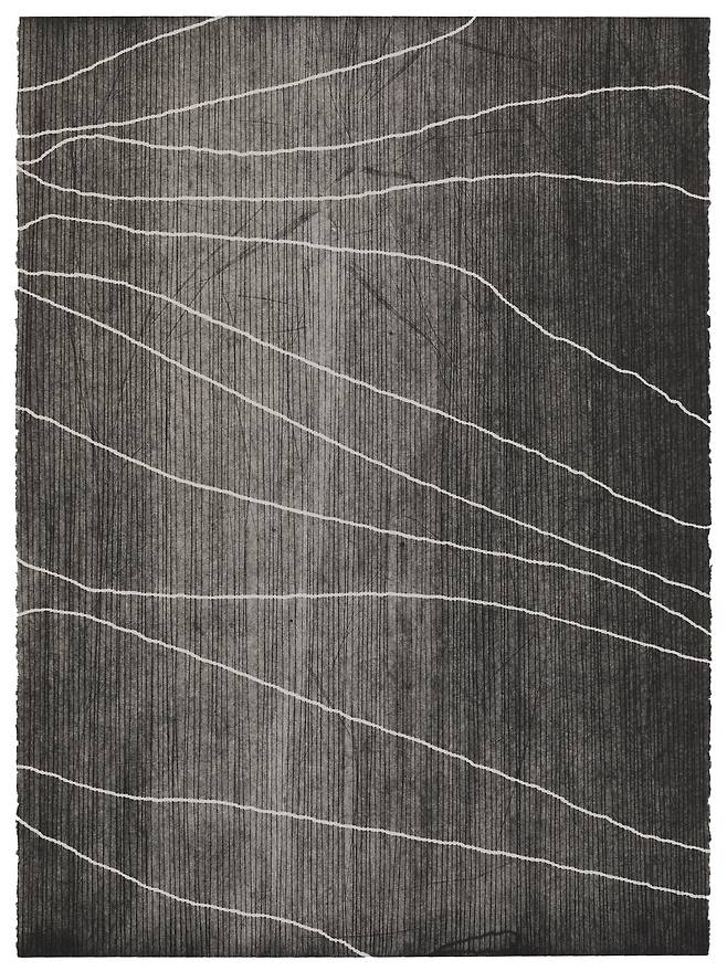 김예령, 길, 종이에 잉크_56×76cm_2020