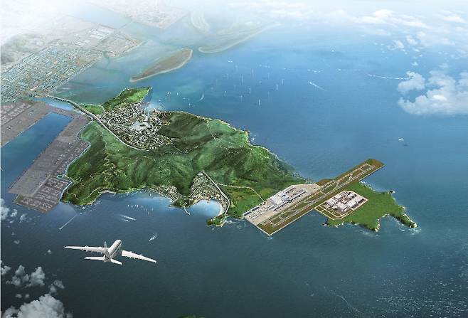 가덕신공항. 부산시청 제공