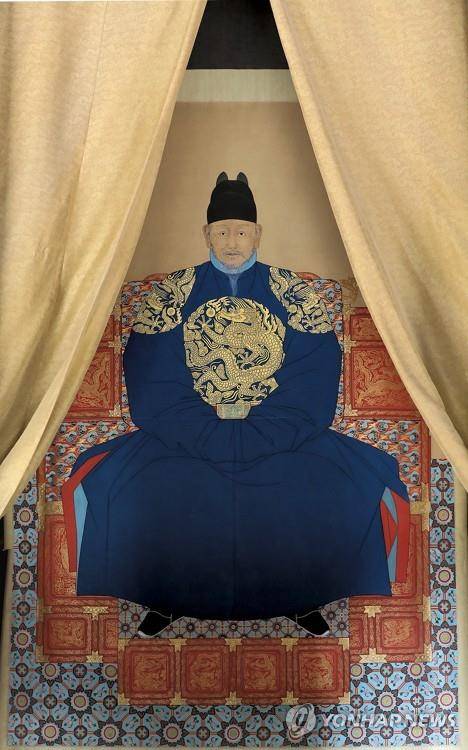 경기전에 있는 태조 이성계 초상화 [연합뉴스 자료사진]