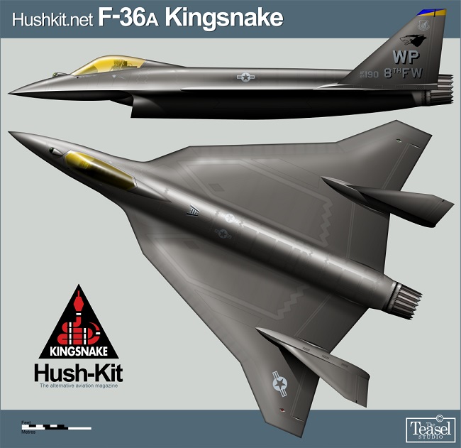 허시 킷에 소개된 F-36의 예상 이미지./출처=Hush kit