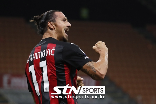 AC 밀란 공격수 즐라탄 이브라히모비치