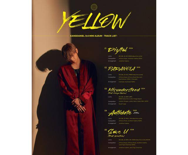 가수 강다니엘이 한층 성장한 음악적 역량을 담은 'YELLOW'로 돌아온다. 커넥트엔터테인먼트 제공