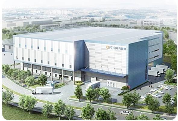 경기 김포시 고촌읍에 있는 '김포TJ물류센터'