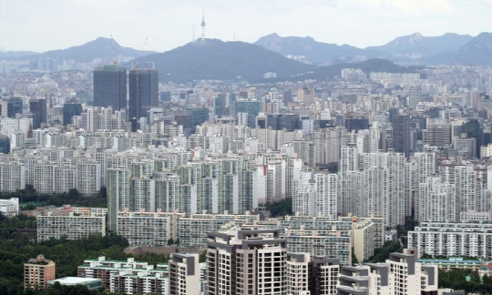 서울 강남일대의 아파트. 연합뉴스