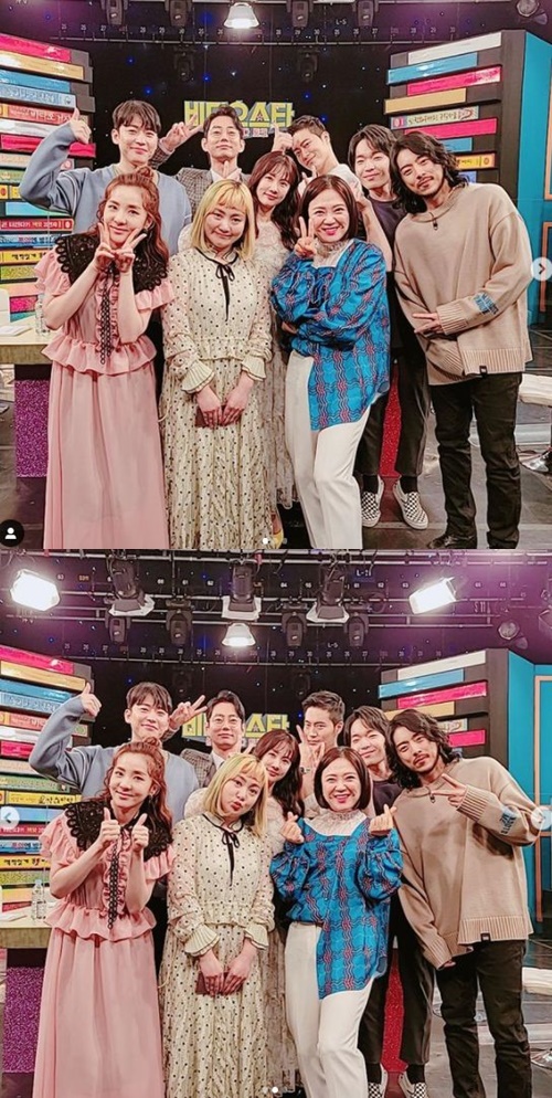 Good memories.Actor Tea in the garden is a Celebratory photo starring in Video Starhas released the book.On the afternoon of the 6th, Cha Sawon posted an article and a photo on his instagram saying, Thank you for making good memories.Inside the photo is MBC Everlon entertainment program Video Star MCs and Tei, breakfast type, Choi Jae-woo and This new property.They conveyed the atmosphere of the scene that was pleasant and pleasant with bright energy.In addition, MCs, Tei, breakfast, Choi Jae-woo, This new property, Tea in the garden boasted their own unique pose and warm beauty.Meanwhile, in Video Star, which aired on the afternoon of the same day, Tea in the garden appeared and misunderstood that he had been drugging during acting exercises, revealing the story of the police being dispatched to the trail.