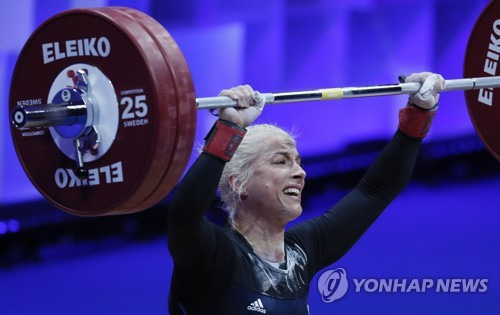 Клара Андерсон 2021 European Weightlifting