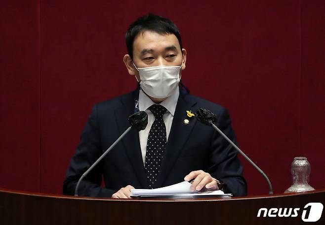 김용민 더불어민주당 의원./뉴스1 © News1 박세연 기자