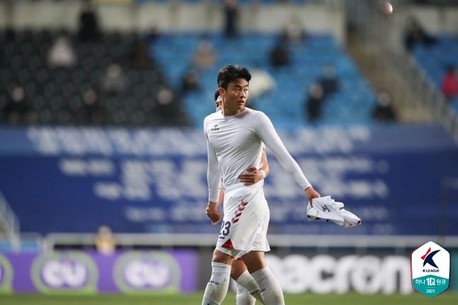 수원FC 박지수. ⓒ 한국프로축구연맹