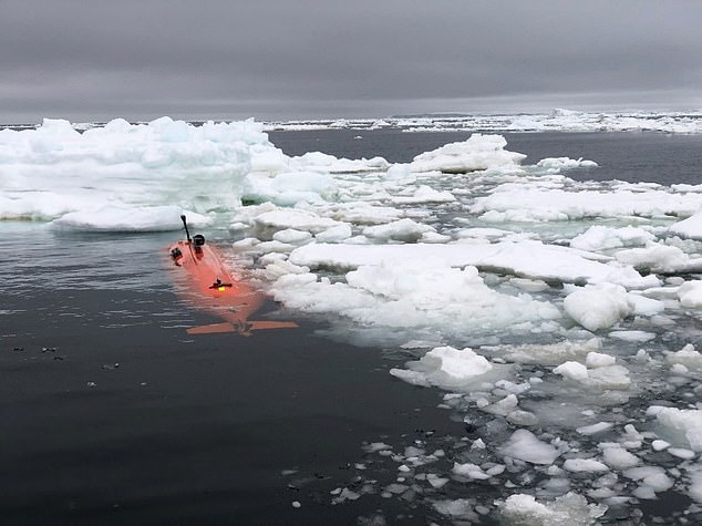 남극대륙 스웨이츠 빙하 아래쪽을 탐사하는데 이용된 무인잠수정 ‘란’