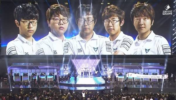 롤드컵 우승 삼성 화이트, 사진=OGN 영상 캡처