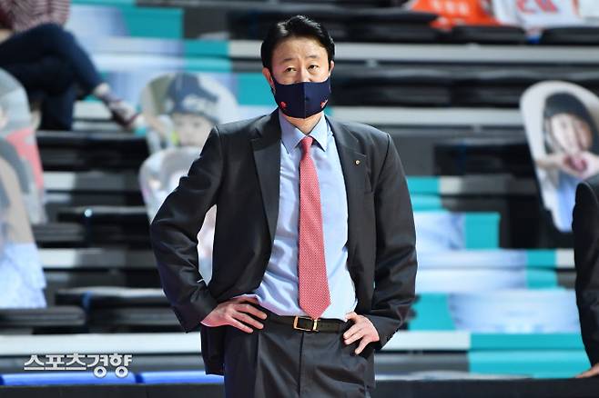 강을준 고양 오리온 감독.   KBL 제공