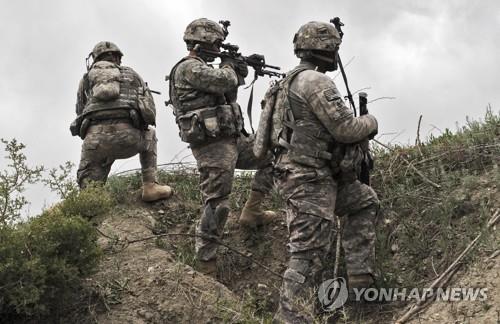 아프가니스탄에 주둔 중인 미군. [AFP=연합뉴스]