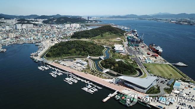 목포 삼학도 [연합뉴스 자료사진. 목포시 제공·재판매 및 DB 제공 금지]