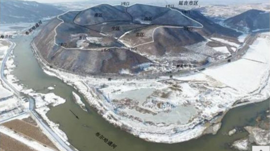 중국 지린성 투먼의 모판촌 산성 유적지. 사진=중국문물보 위챗