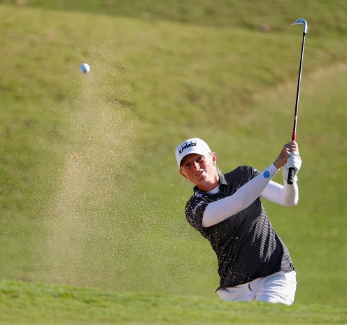 2021년 미국여자프로골프(LPGA) 투어 롯데 챔피언십에 출전한 스테이시 루이스. 사진제공=Getty Images
